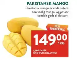 Jacobs PAKISTANSK MANGO tilbud