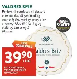 Jacobs VALDRES BRIE tilbud