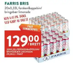 Jacobs FARRIS BRIS tilbud