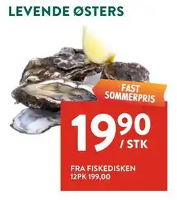 Jacobs LEVENDE ØSTERS tilbud