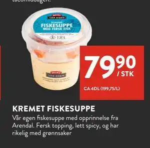Jacobs KREMET FISKESUPPE tilbud
