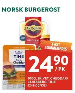 Jacobs NORSK BURGEROST tilbud