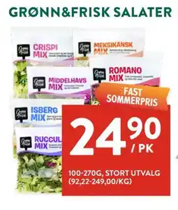 Jacobs GRØNN&FRISK SALATER tilbud