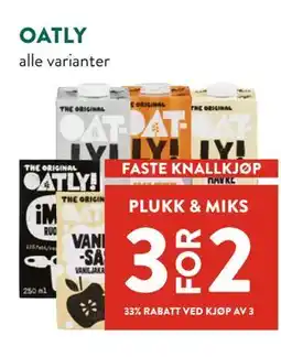 Jacobs OATLY tilbud