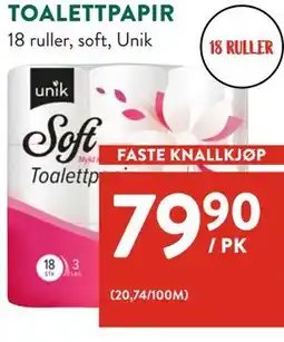 Jacobs TOALETTPAPIR tilbud