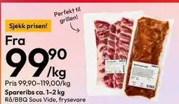 Gigaboks Spareribs tilbud