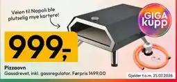 Gigaboks Pizzaovn tilbud