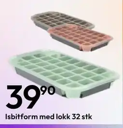 Gigaboks Isbitform med lokk 32 stk tilbud