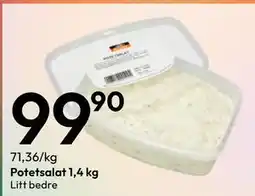 Gigaboks Potetsalat 1,4 kg tilbud