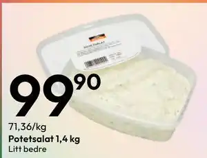 Gigaboks Potetsalat 1,4 kg tilbud