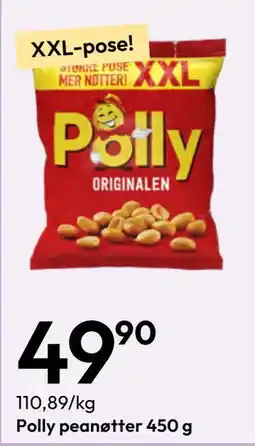 Gigaboks Polly peanøtter tilbud