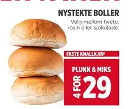Meny NYSTEKTE BOLLER tilbud