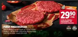 Meny FERSK ANGUSBURGER tilbud