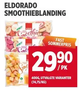 Meny ELDORADO SMOOTHIEBLANDING tilbud