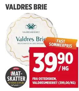 Meny VALDRES BRIE tilbud