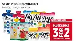 Meny SKYR PORSJONSYOGHURT tilbud