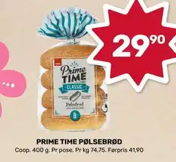 Matkroken PRIME TIME PØLSEBRØD tilbud