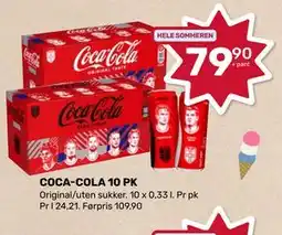 Matkroken COCA-COLA 10 PK tilbud