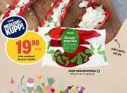 Matkroken COOP SNACKPAPRIKA, Medlemspris tilbud