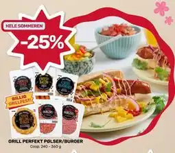 Matkroken GRILL PERFEKT PØLSER/BURGER tilbud