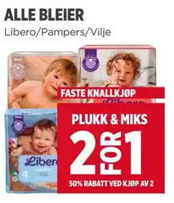 Meny ALLE BLEIER tilbud