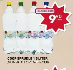 Matkroken COOP SPRUDLE 1,5 LITER tilbud