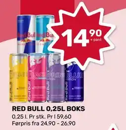 Matkroken RED BULL 0,25L BOKS tilbud