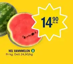 Coop Prix DELT VANNMELON tilbud