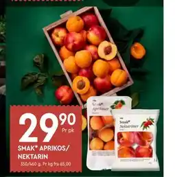 Coop Mega SMAK* APRIKOS/ NEKTARIN tilbud