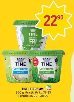 Coop Prix TINE LETTRØMME tilbud