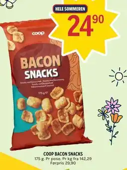 Coop Prix COOP BACON SNACKS tilbud