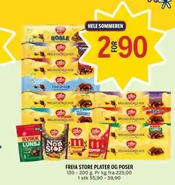 Coop Prix FREIA STORE PLATER OG POSER tilbud