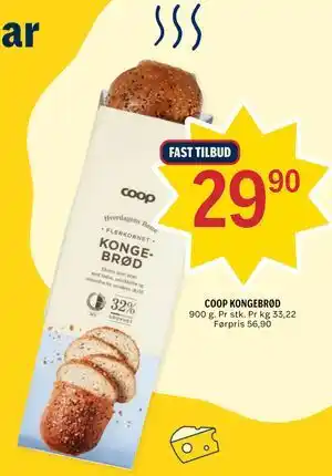 Coop Prix COOP KONGEBRØD tilbud