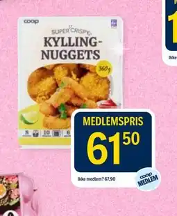Coop Prix Coop Kylling-nuggets tilbud