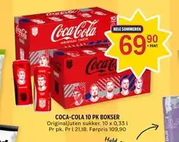 Coop Prix COCA-COLA 10 PK BOKSER tilbud