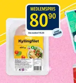 Coop Prix Coop Kyllingfilet tilbud