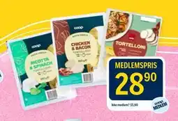 Coop Prix Coop Tortelloni tilbud