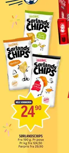 Coop Prix SØRLANDSCHIPS tilbud