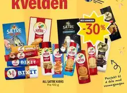 Coop Prix ALL SÆTRE KJEKS tilbud