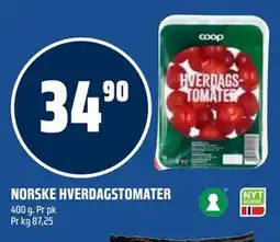 Coop Obs NORSKE HVERDAGSTOMATER tilbud