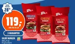 Coop Obs GILDE BURGER tilbud