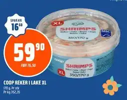 Coop Obs COOP REKER I LAKE XL tilbud