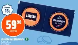 Coop Obs LOFOTEN LAKSEBURGER tilbud