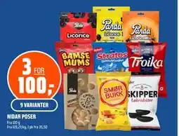 Coop Obs NIDAR POSER tilbud