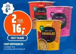Coop Obs COOP KOPPNUDLER tilbud