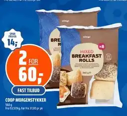 Coop Obs COOP MORGENSTYKKER tilbud