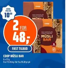 Coop Obs COOP MÜSLI BAR tilbud