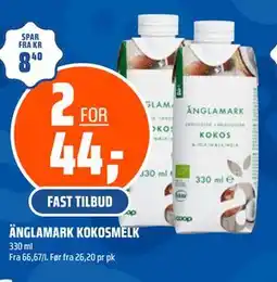 Coop Obs ÄNGLAMARK KOKOSMELK tilbud