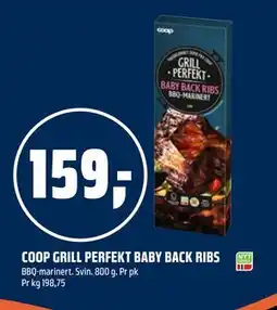 Coop Obs COOP GRILL PERFEKT BABY BACK RIBS tilbud