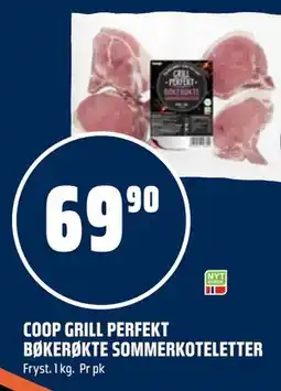 Coop Obs COOP GRILL PERFEKT BØKERØKTE SOMMERKOTELETTER tilbud